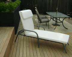 Ready made lounger cushions
